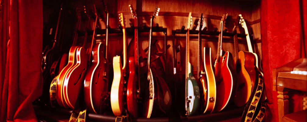 Guitar closet