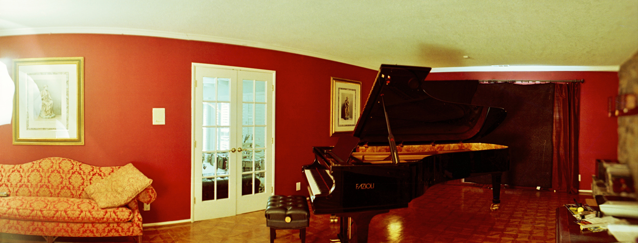 Piano room